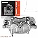 A-Premium Disc Brake Caliper Assembly with Bracket Compatible with Select Nissan Models - Frontier 1999 2000 2001 2002, V6 3.3L - Front Left Driver Side