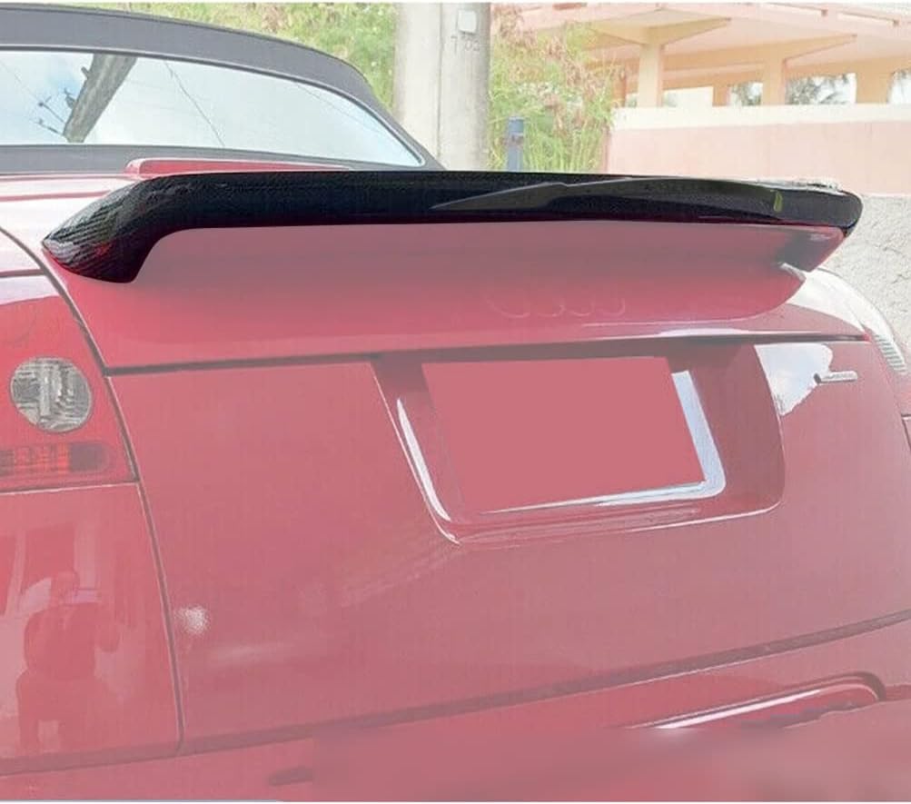 Aileron Arrière Noir Mat Pour Audi TT Mk1 (1998-2006) - En Fibre De Verre, Fixation Adhésive, Style Highkick - 8