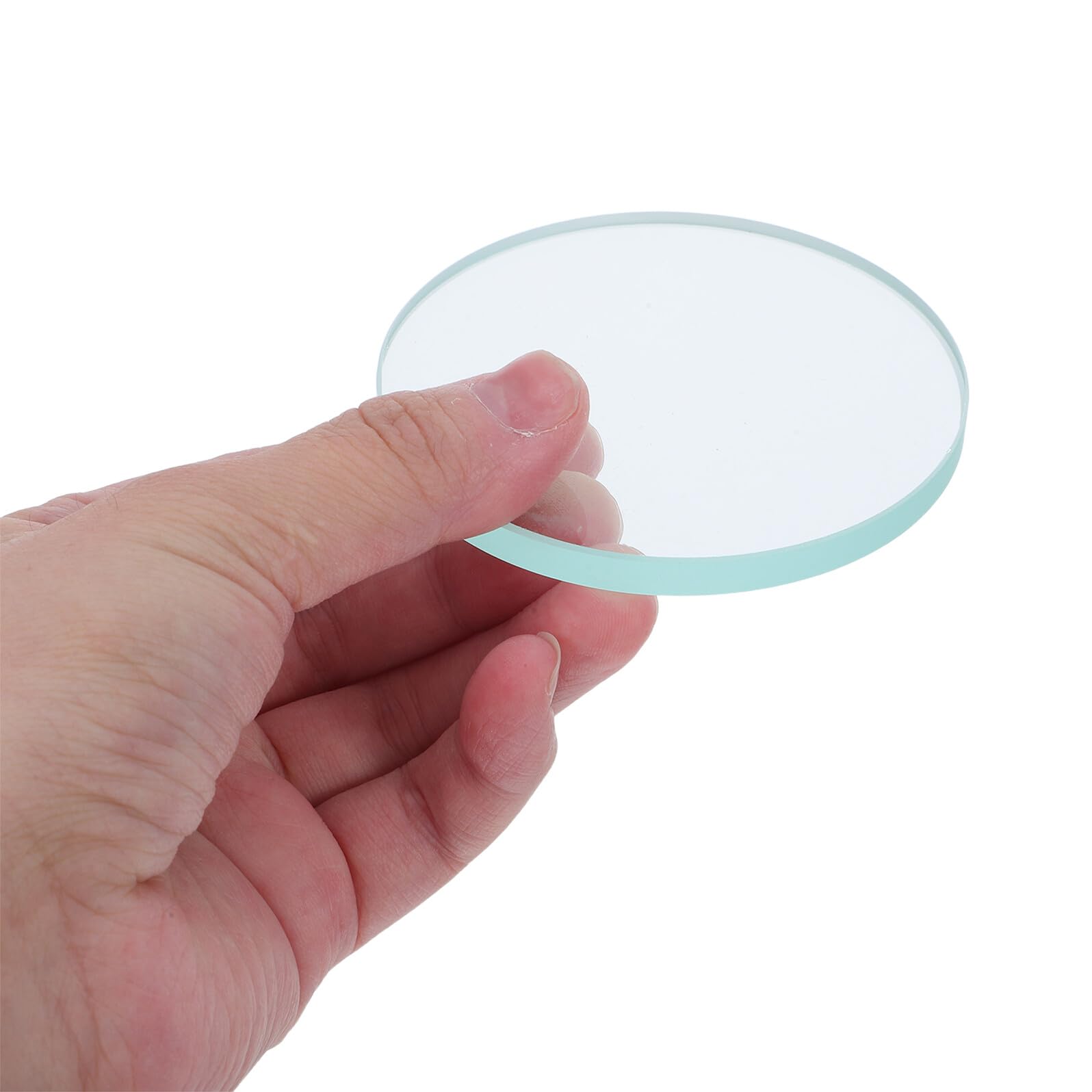 2er-Set Glasabdeckung Für Wasserzähler – 76 Mm Gehärtetes Sicherheitsglas, Transparent, Kratzfest, Frostsicher – Passend Für Die Meisten Zähler