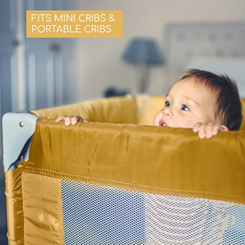 Juniper Dreams Mini Crib Mattress | 2-Stage Dual Firmness | Infant And Toddler Bed Mattress | Hypoallergenic And Water-Repellent | Greenguard Gold Certified Baby Bed Mattress For Cribs #TOP1
