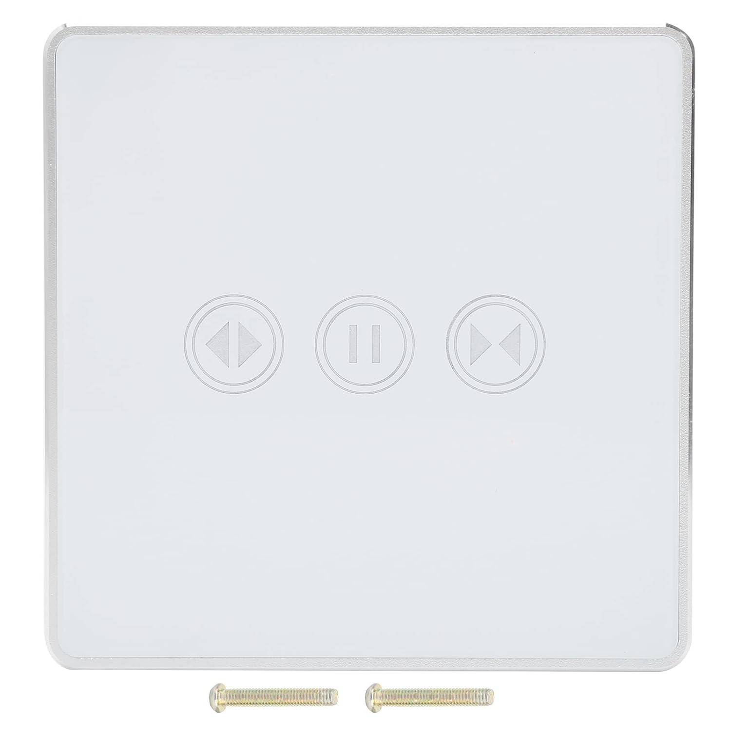 Smart Switch WiFi Remote Control Wireless Touch Panel Switch Model S201 2 with 800W Power Capacity and Flame Retardant ABS Construction for Wall Mounted Control