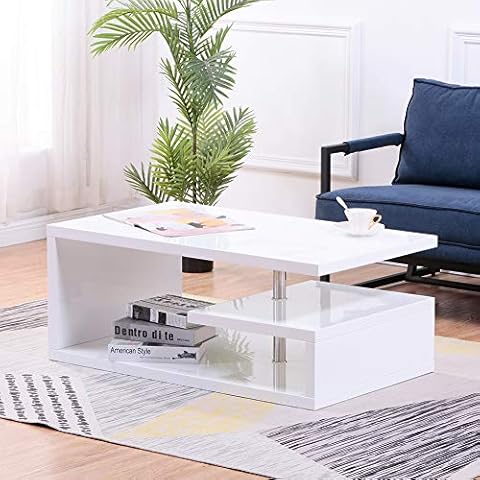 Mesa de Centro GOLDFAN Alto Brillo Cover