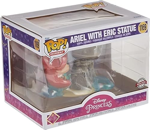image for Funko Pop! Moment Disney: Ariel with Eric Statue Special Edition Multi