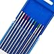 TEN-HIGH WIG Wolfram Elektrode Mischverpackung 1,6 x 150 mm Wolframnadeln für WIG Schweißen, ingesamt 10 Stück