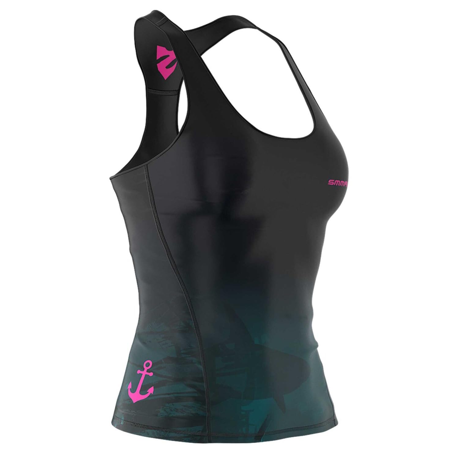 SMMASH Steampunk Sport Top Tank para Mujer, Camiseta de Tirantes Deportivas, Camiseta sin Manga para Fitness, Yoga, Formación, Material Transpirable y Antibacteriano — view 66