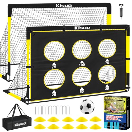 Kids Soccer Goal for Backyard Set - 2 of 6x4