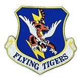 23rd Fighter Group Flying Tigers Patch - Sew On, 4'