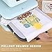 HTVRONT Automatic Heat Press Machine for T Shirts & 210 Pack Heat Press Accessories for Heat Press, Sublimation & Great Tool Kit as Gifts for Beginners