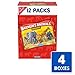 BARNUM'S Original Animal Crackers, Bulk Kids Snacks, 48 Snack Packs (4 Boxes)