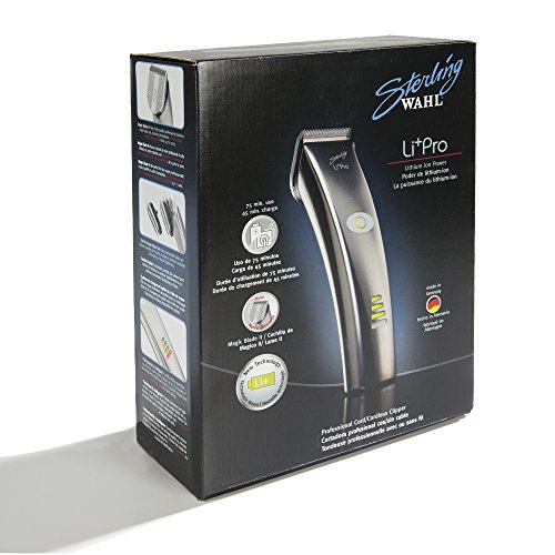 Wahl Professional Sterling Li Pro Clipper #8546 Great for Professional Stylists and Barbers Both Cord and Cordless Options