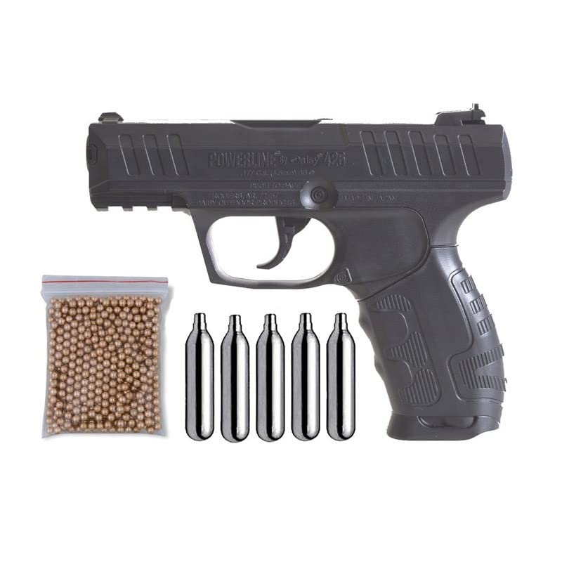 Outletdel ocio Pistola Perdigón Daisy 426 4,5mm. + Funda Portabombonas + Balines + Bombonas co2. 23054/29318/13275