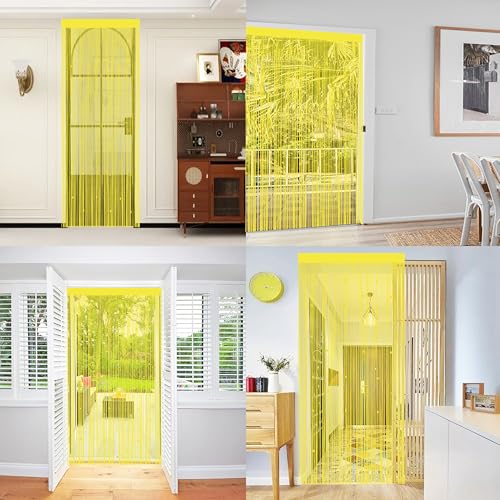 Cortina puerta exterior para eliminar moscas en casa sin cerrar el paso a la terraza 7