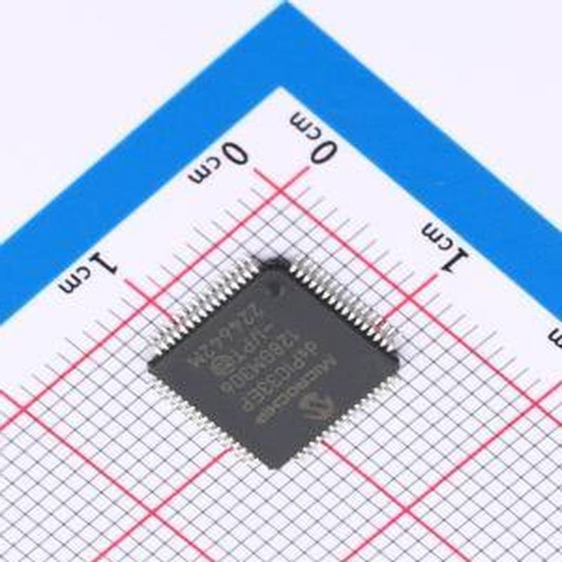 1 Pcs Digital Signal Processor Fit for DSP/DSC dsPIC33EP128GM306-I/PT TQFP-64 Fit for 10x10