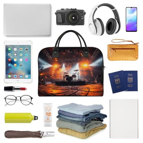Maletín ligero para portátil unisex estilo concierto miniatura 5