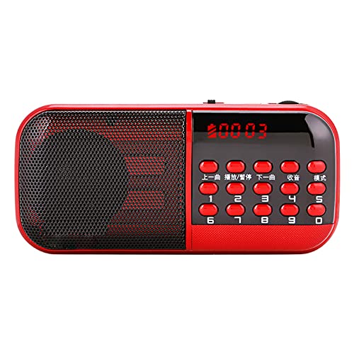 �~�j�X�s�[�J�[FM���W�I 2�̃������J�[�h���T�|�[�g2�̑�e��18650�o�b�e���[HiFi�T�E���h/�m�C�Y�L�����Z�����O�T�E���h�ƒ�p�|�[�^�u�����y���W�I�X�s�[�J�[