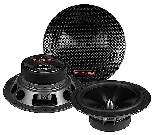 Musway ME6.2W kickbass 16,5cm avec membrane renforcée pour basse dynamique