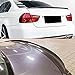 MCARCAR KIT E90 Real Carbon Fiber Trunk Spoiler Compatible with 2005-2012 BMW 3 Series E90 & E90 M3 Sedan Rear Boot Lid Highkick Wing Lip Factory Outlet