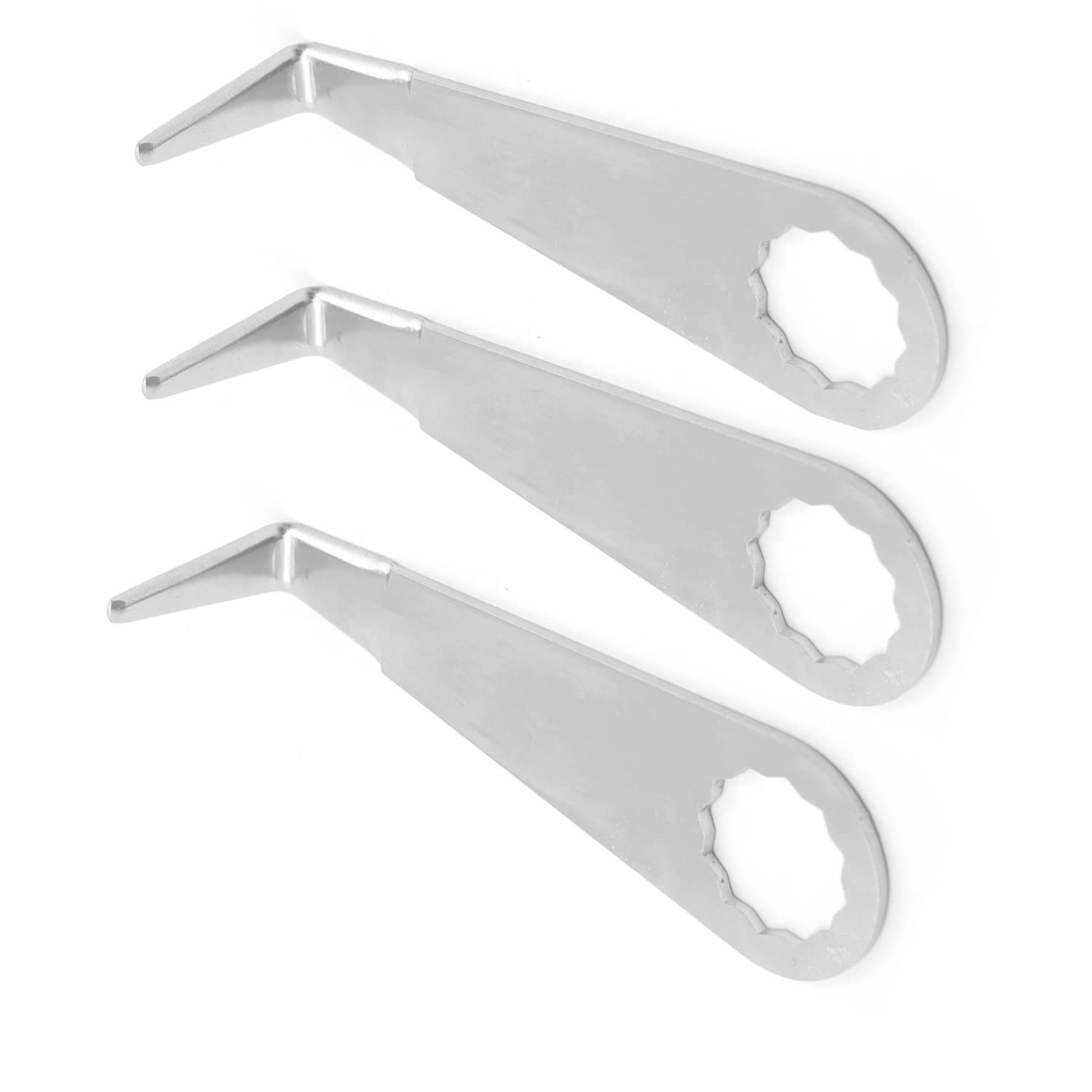 Powered Cold Knife Blade Air Windshield Remover Windshield Cutter Blades for Pneumatic Windshield Cut Out Knife Auto Glass Car Windshield Windscreen Removal Tool 3pks