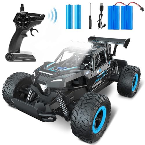 Aucaer Coche Teledirigido para Niños, 7.4V 2WD Drift Coche Teledirigido Niños 6 Años De Alta Velocidad Coche Radiocontrol RC Car, Coche Radiocontrol Monster Truck, cumpleaños