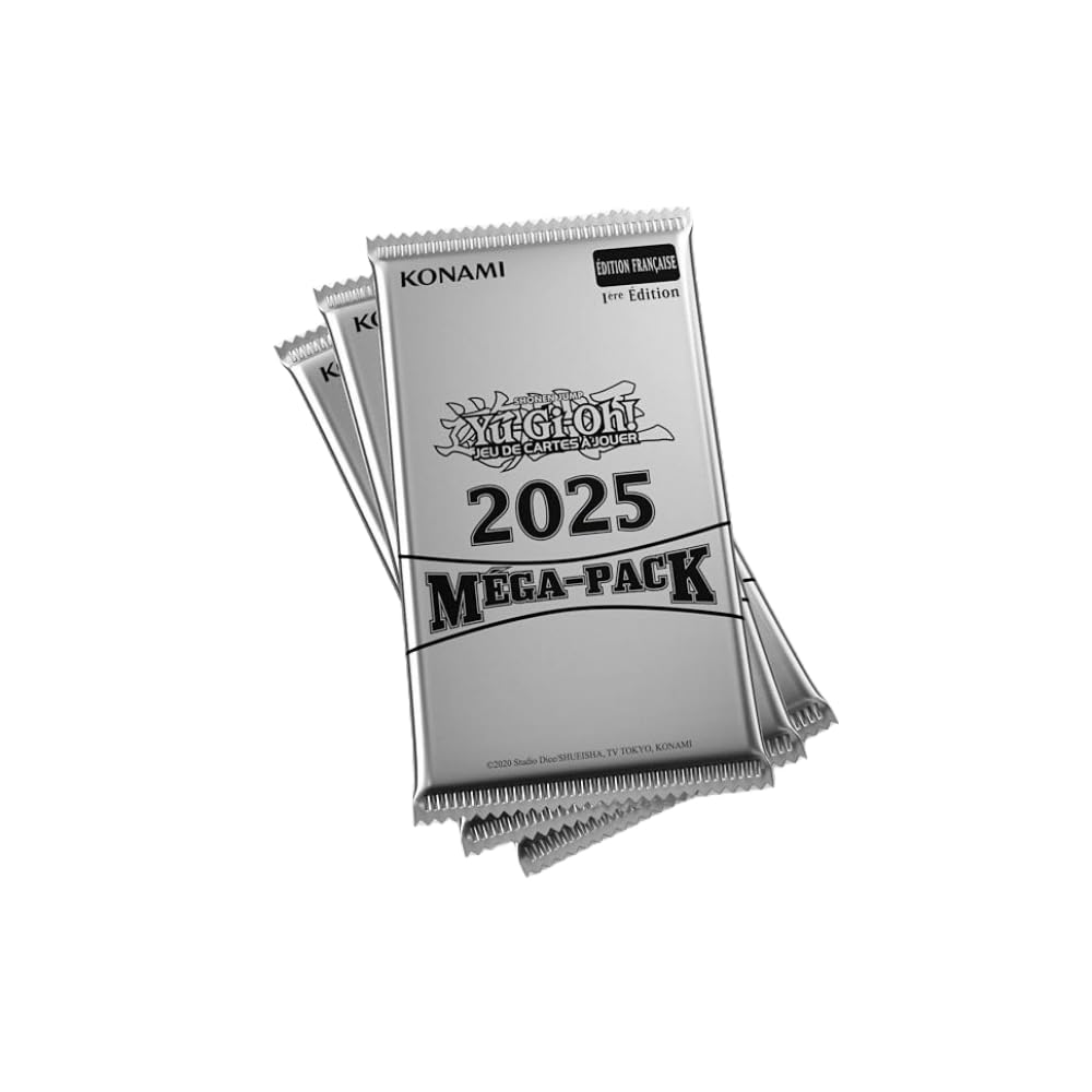 YU-GI-OH! Pack de 3 boosters : Ensemble 2025 Méga Pack - Version Française