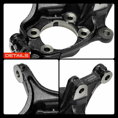 Frankberg 1x Achsschenkel Vorderachse Links Kompatibel mit 3 BM BN 1.5L 1.6L 2.0L 2.2L 2013-2019 3 Stufenheck BM BN 2013-2019 1.5L 1.6L 2.0L 2.2L Replace# BKC3-33-031