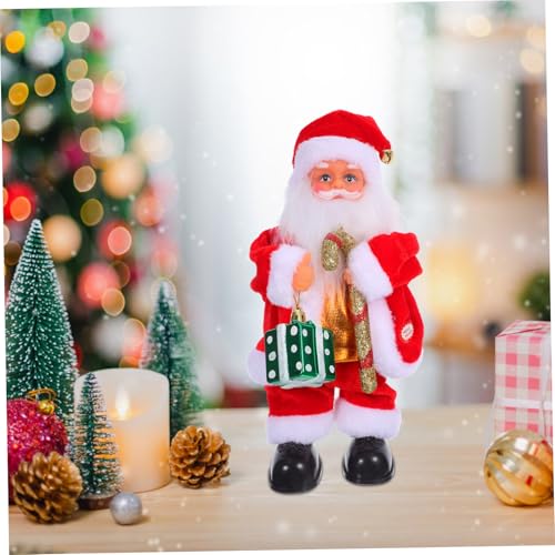 Décoration de Noël animée UKCOCO avec musique pour table de fête