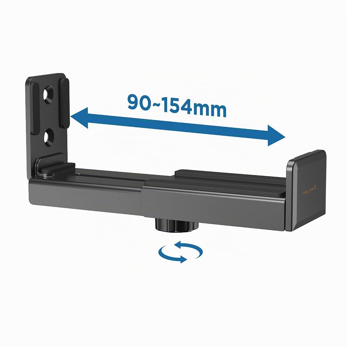 My Wall HZ 30 L Support pour Barre de Son Rigide Noir 2 pc(s)