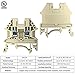 Dinkle DK2.5N DIN Rail Terminal Block Screw Type UL 600V 20A 12-22AWG, Pack of 100