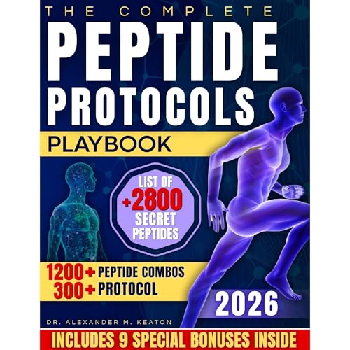 The Complete Peptide Protocols Playbook Audiolibro Por Dr. Alexander M. Keaton arte de portada