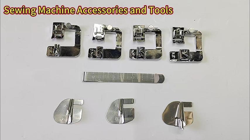 Kit de 8 Pies de Prensatelas para Costura miniatura 7