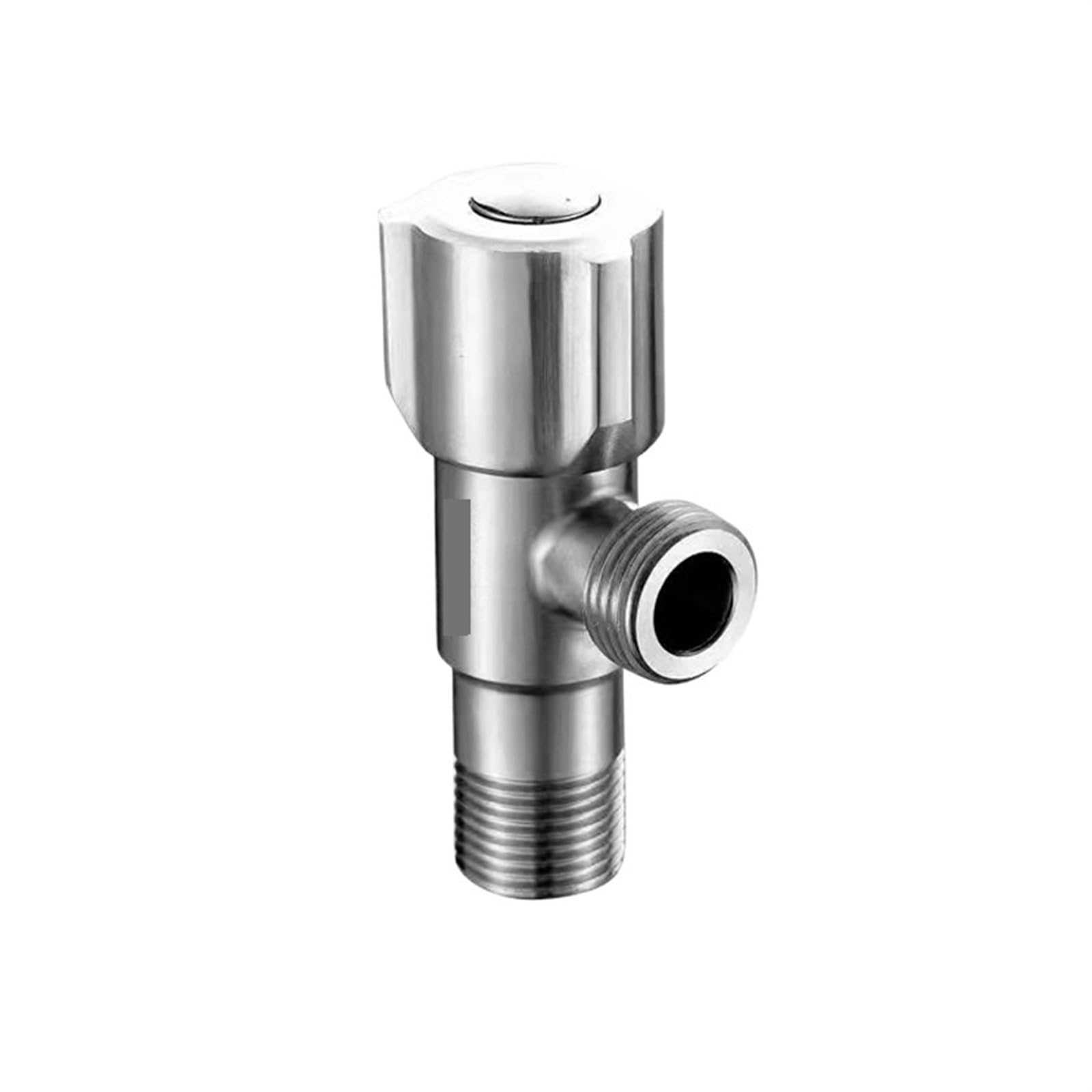 Vanne d'angle G1/2 en acier inoxydable pour rénovation cuisine et WC