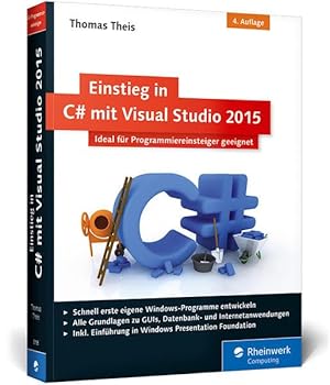 Perfect Paperback Einstieg in C# mit Visual Studio 2015 [German] Book