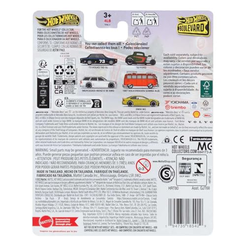 Image of Hot Wheels Boulevard BMW M3 1:64 Scale Die-Cast Car, Gold