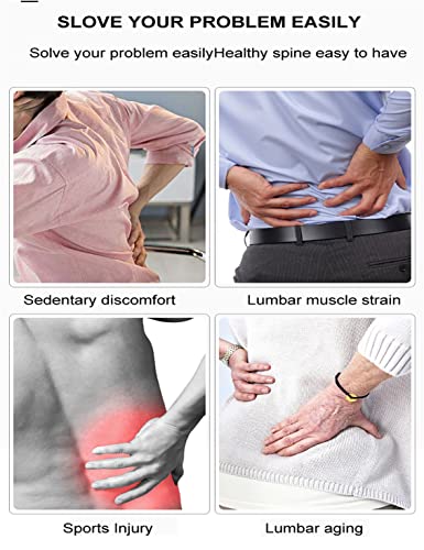 Masajeador de espalda magnético y estirador cervical en color C para soporte lumbar 5