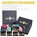 CUEELF Cube Pool Cue Chalk Technology Billiard Pool Stick Chalk with Storage Box Included (Grey)