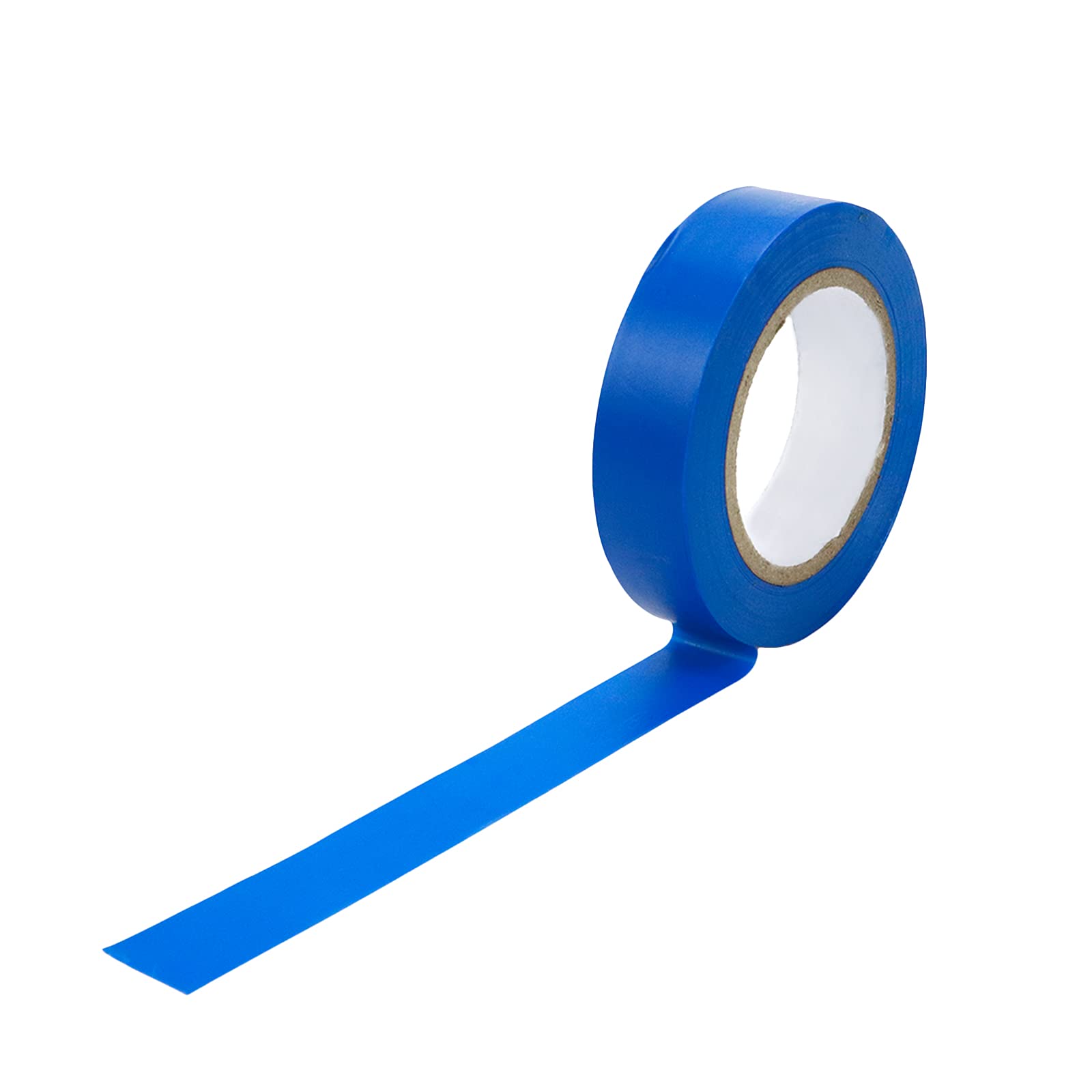 Modengzhe 2 Rolls Insulation Electrical Tapes 49Ft Length 17mm Width Waterproof Dustproof Flame and High Tempearature Resistant PVC Tape for Electrical Wire Harness (Blue)