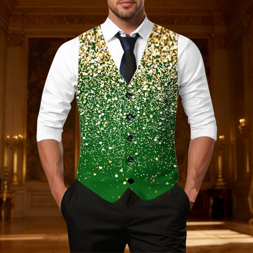 Chaleco estampado para hombre casual de temporada 3