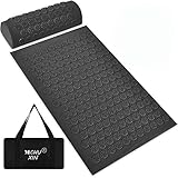 Acupressure Mat and Neck Pillow Set Back and Neck,Include Acupressure Yoga Mat + Pillow, Equipped...