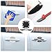 4PCS Car Door Protector+4PCS Car Door Handle Protector,Sports Car Door Handle Scratch Protector,Universal Car Door Edge Protector Car Decorations Fit Most Car,SUV,Truck
