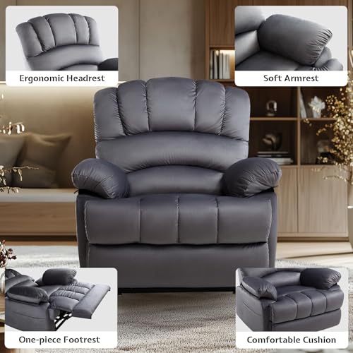 Sillón eléctrico reclinable con masaje y calor miniatura 3