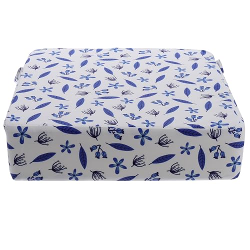Coussin rehausseur chaise pour garçons filles en polyester blanc