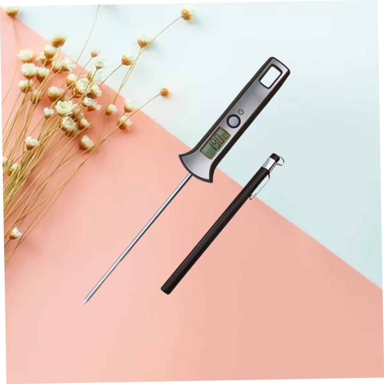 PRETYZOOM 3pcs Cooking Thermometer Candy Thermometer Wireless Meat Digital Meat Needle Probe BBQ Number