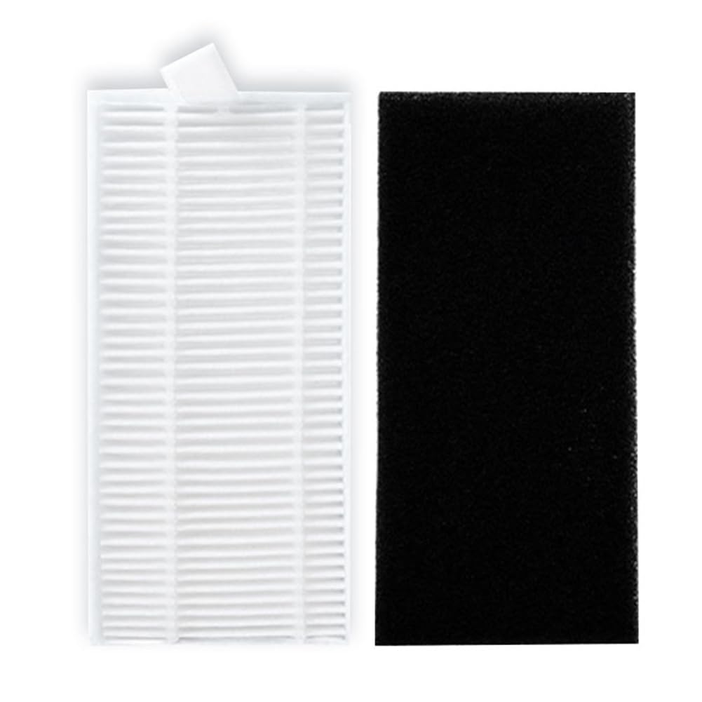 BAKUUM Pack 4 Filtri HEPA, deposito solido, per Cecotec Serie Conga Quick&Clean (Vital e Titanium). Confezione ricambi e accessori per robot aspirapolvere