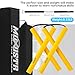 MOXIISTR Safe Foam Rubber Cord Nunchakus Upgraded for Beginners Practice and Training Set