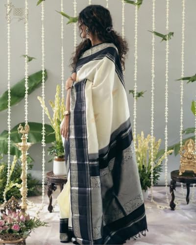Saree para mujer Flosive suave sin arrugas para un drapeado facil 2