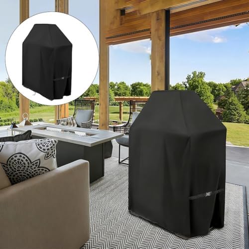 Startbuymore Waterproof Cover For Tall Outdoor Wood Burning Fireplaces Measuring 36L X 24W X 57H With Reinforced Top Seams(210D) - 2