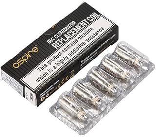 Aspire BVC Clearomizer Replacement Coils 1.6ohm for K1/K2 tank,ET, ET-S,CE5, CE5-S, Vivi Nova, Vivi Nova-S, Mini Vivi Nova, Mini Vivi Nova-S