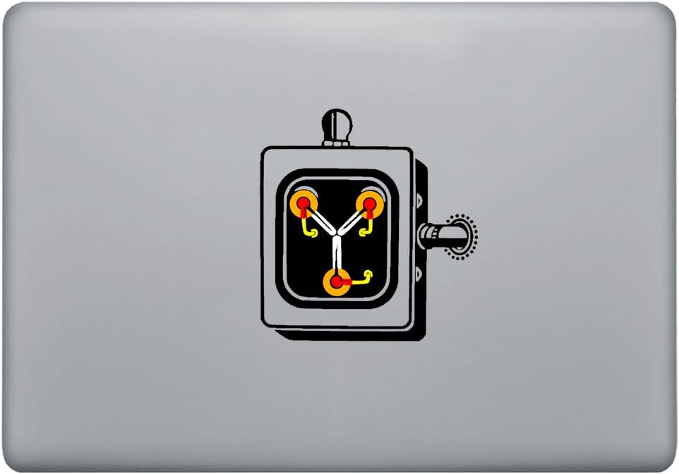 Flux Capacitor 4 Layer Decal - Die Cut Vinyl Sticker Back to The Future (1 Pack)