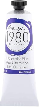 Gamblin 1980 Oil Ultramarine Blue 37Ml