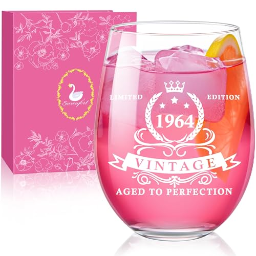 Décorations pour verre à vin 60e anniversaire pour sublimer vos tables - 2